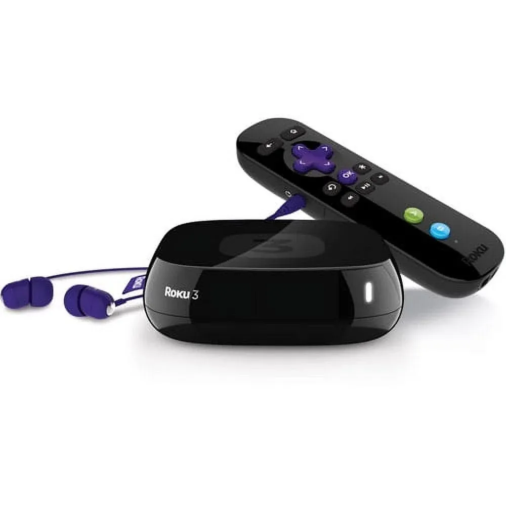 Roku 3 4200X 3rd Gen Wireless Streaming Media Player FHD 1080p Device Only