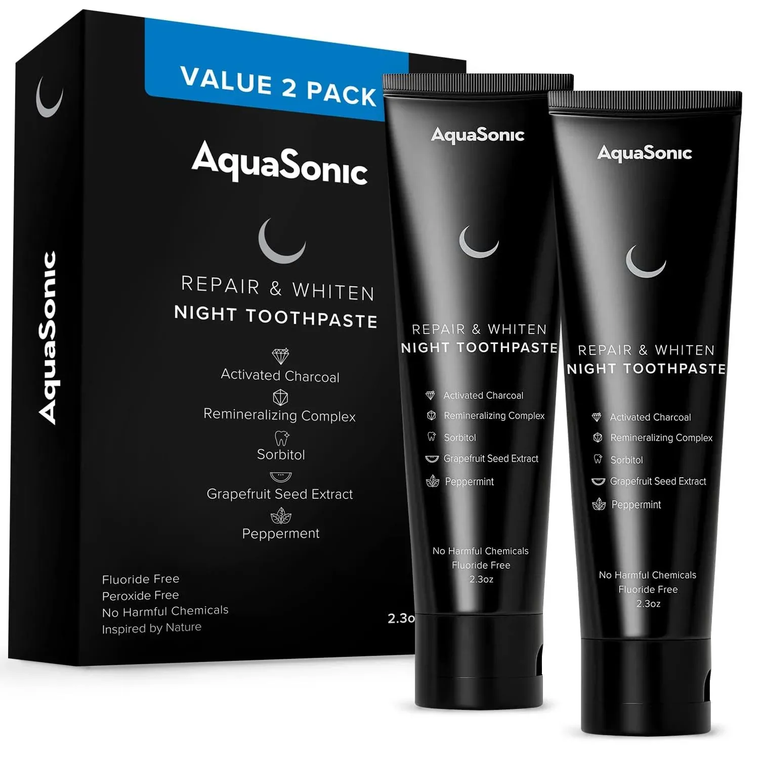 AquaSonic Repair & Whiten Night Toothpaste