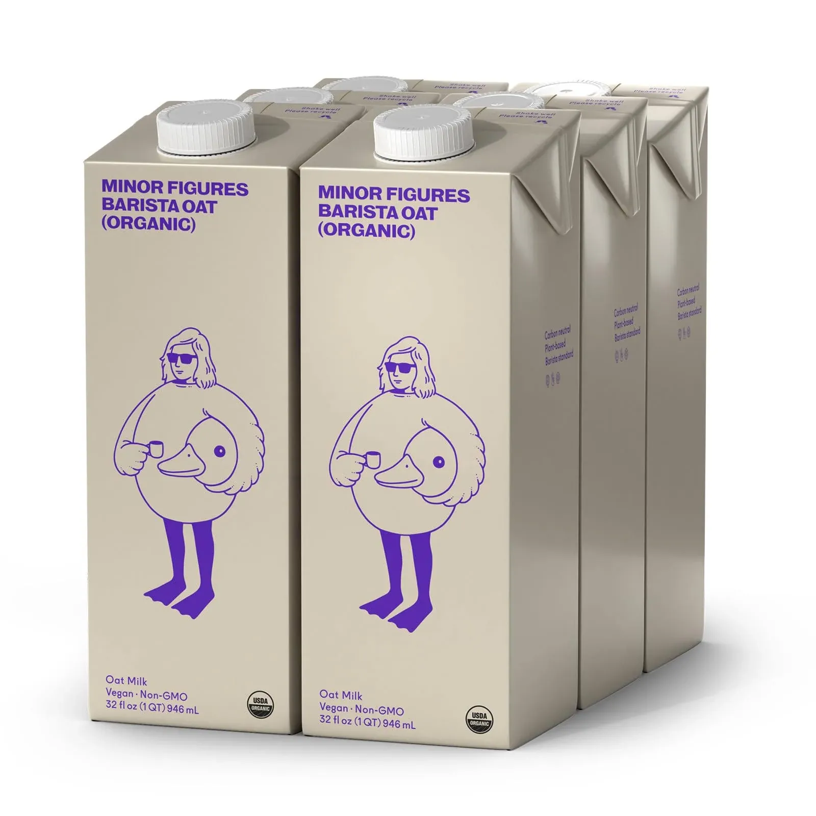 Minor Figures 32 oz Barista Oat Milk (6/Case)