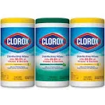 Clorox Disinfecting Wipes Value Pack Bleach Free Cleaning Wipes - 75ct/3pk