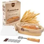 Banneton Bread Proofing Basket Set