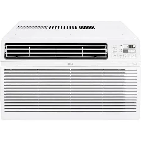 LG 12,000 BTU Smart Window Air Conditioner, 115V, AC Window Unit for Rooms up to 550 Sq. Ft., Perfect for Kitchen or Living Room, Phone & Voice Control, Works with LG ThinQ, Amazon Alexa, Hey Google