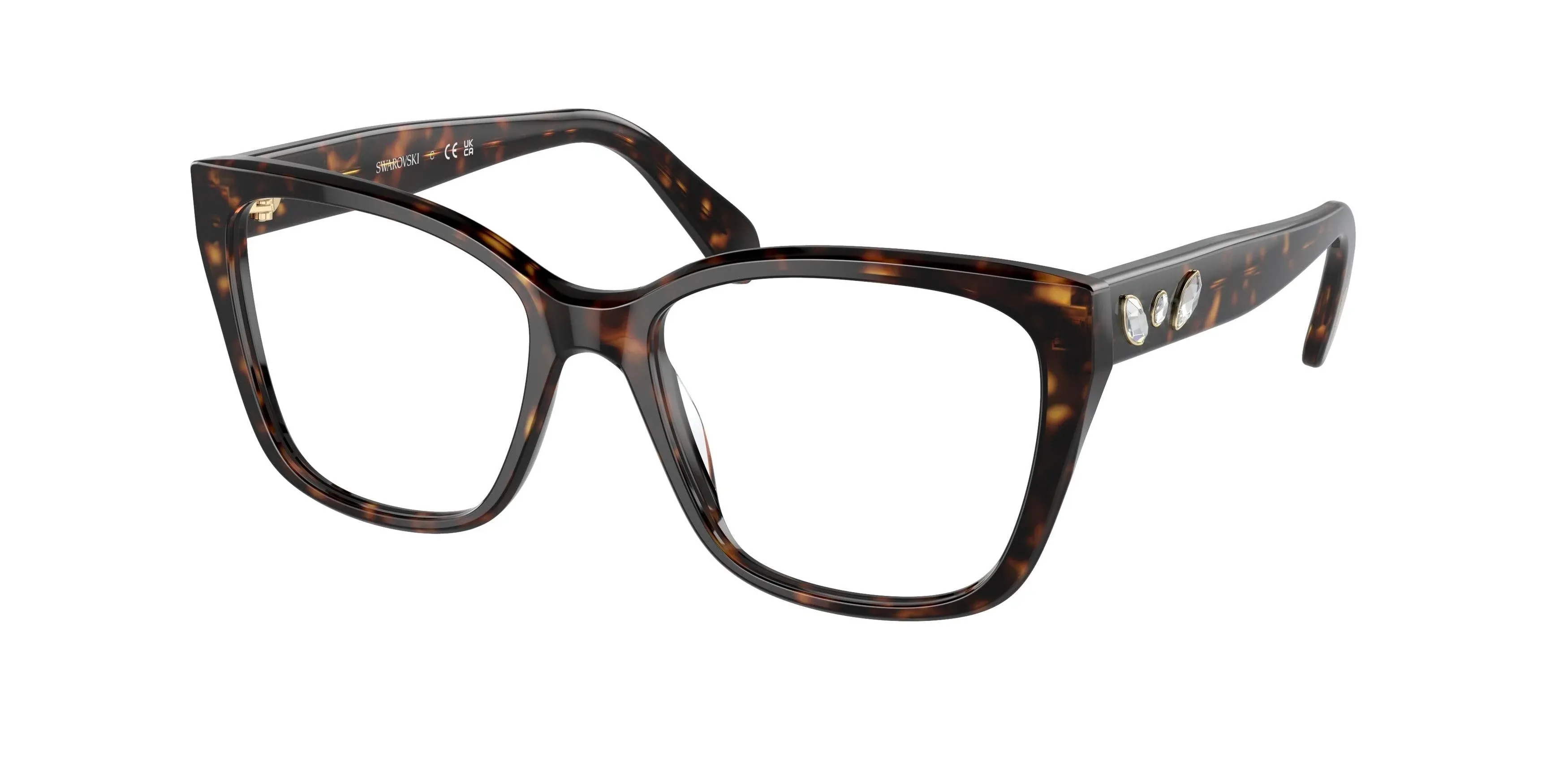 Swarovski SK2008 Eyeglasses 1002 Havana