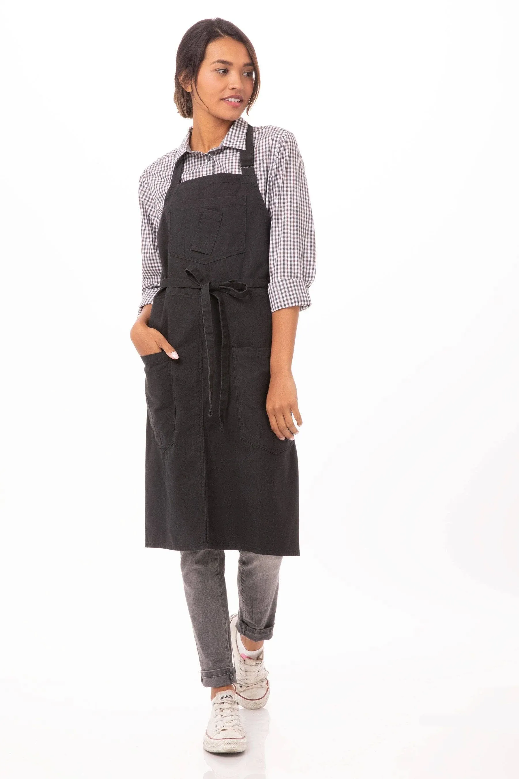 Chef Works Unisex Rockford Bib Apron (ABKV053)