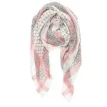 MELIFLUOS DESIGNED IN SPAIN Scarf for Women Lightweight Geometric Fashion Fall Winter Scarves Shawl Wraps