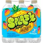 Splash Blast Flavored Water Beverage, Pineapple Mango Flavor - 6 pack, 16.9 fl oz bottles