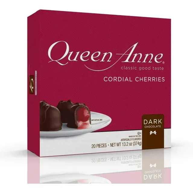 Queen Anne Cordial Cherries Dark Chocolate