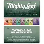 Mighty-Leaf Tea Bags Sampler Assortment (40 Silk Bags) Organic (8 Flavors), Trop