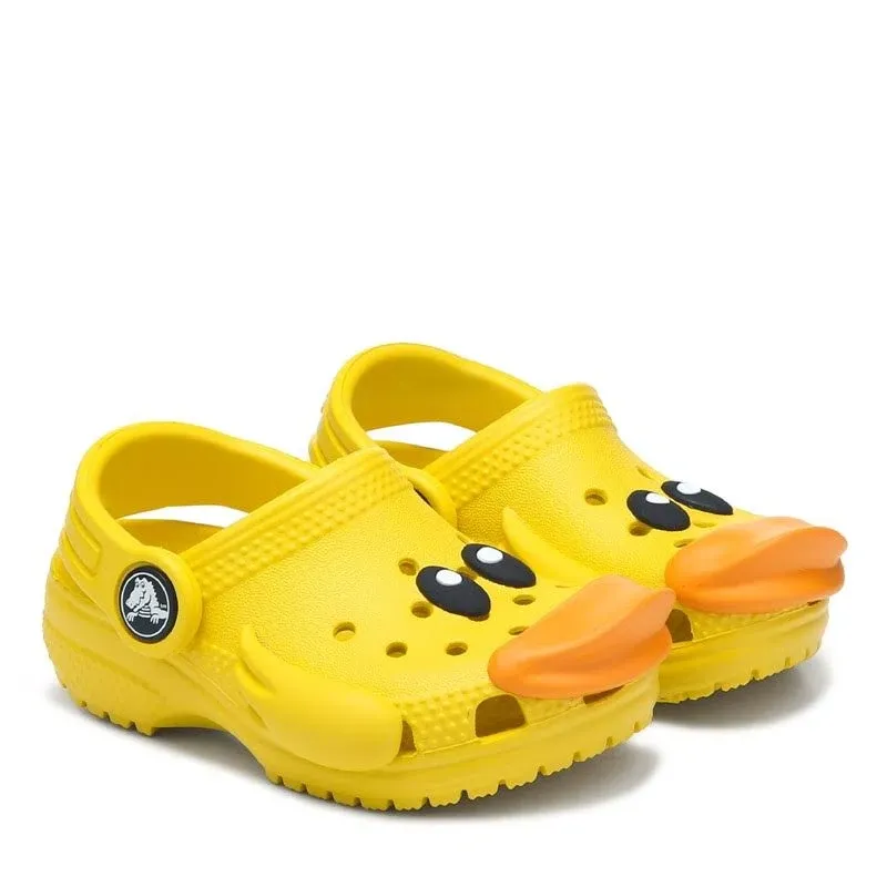 Crocs Kids' Classic I Am Rubber Ducky Clog