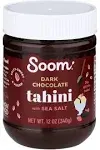 Soom Dark Chocolate Tahini with Sea Salt (12 oz)