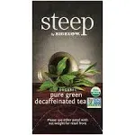 Steep Organic Pure Green Tea Bags