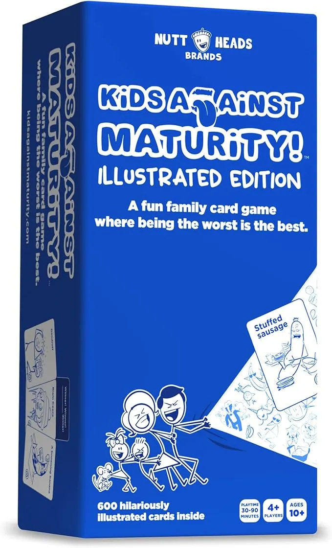 NIP *KIDS AGAINST MATURITY* ILLUSTRATED EDITION - SEALED - FAMILY FUN GAME