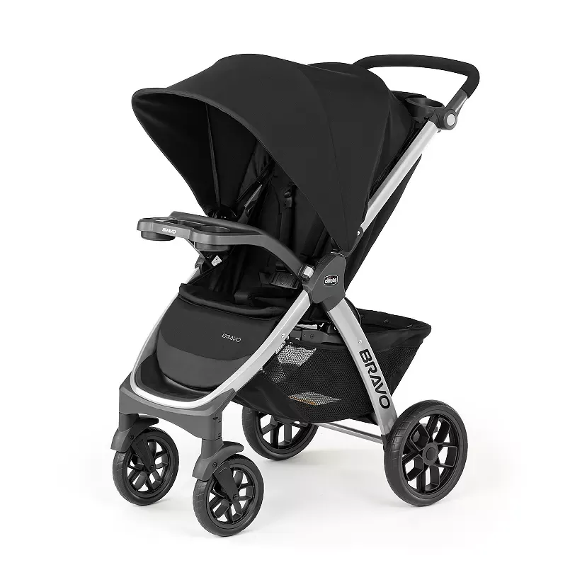 Chicco Bravo Quick-Fold Stroller, Black