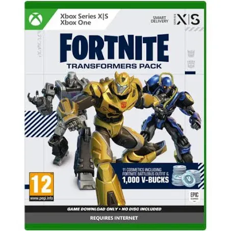 Fortnite Transformers Pack (Game Download Code in Box) - Xbox Series