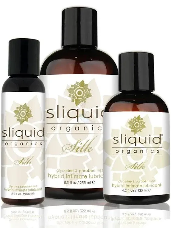 Sliquid Organics Silk Hybrid Lubricant