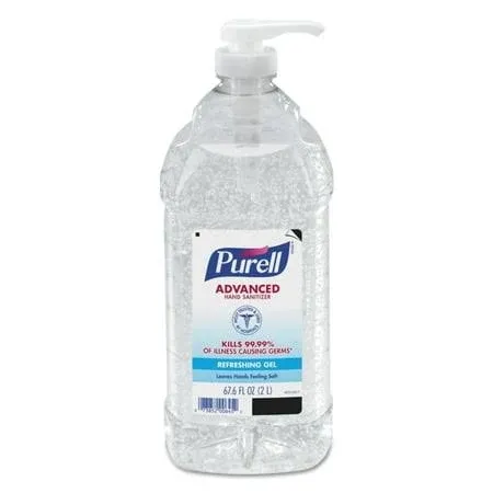 Purell Instant Hand Sanitizer, 20 Oz. Pump Bottles, Pack of 12