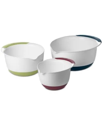 OXO Good Grips 3-Piece Mixing Bowl Set