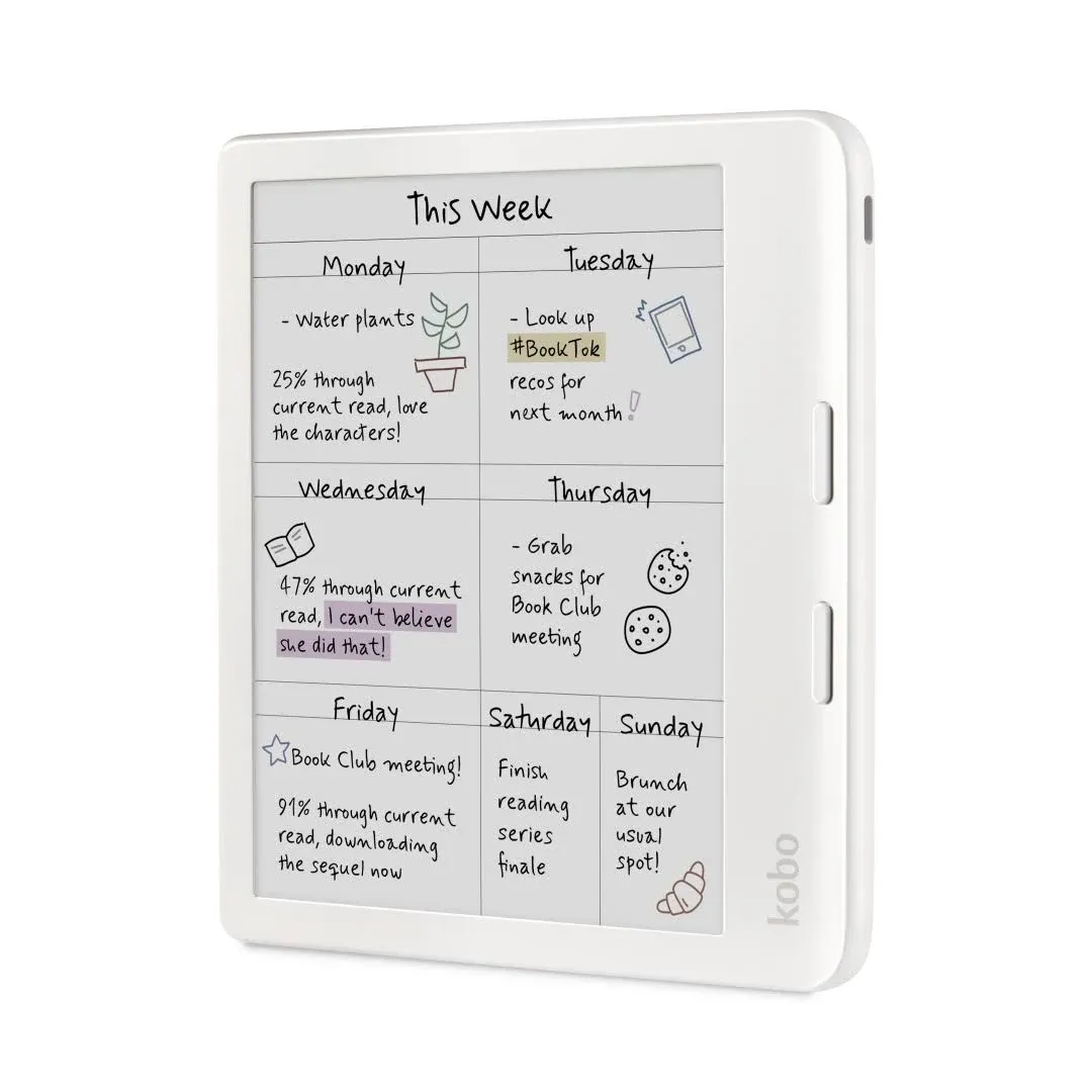 Kobo Libra Colour White eReader