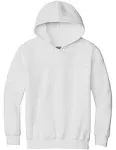 Gildan 18500B Heavy Blend Youth Hooded Sweatshirt - White, M