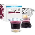 TrueVine Top & Bottom Communion Cups and Wafer Set - Prefilled Cups with Gluten Free Bread & Grape Juice - Carefully Packaged & Easy to Open, Ideal