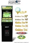 Arcade1Up Golden Tee 3D 35th Anniversary Deluxe Arcade Machine