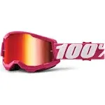 100% Strata 2 Junior Goggle Fletcher - Mirror Red Lens