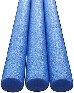 Oodles of Noodles Solid Foam Pool Swim Noodles 3 Pack 55 Inch Length