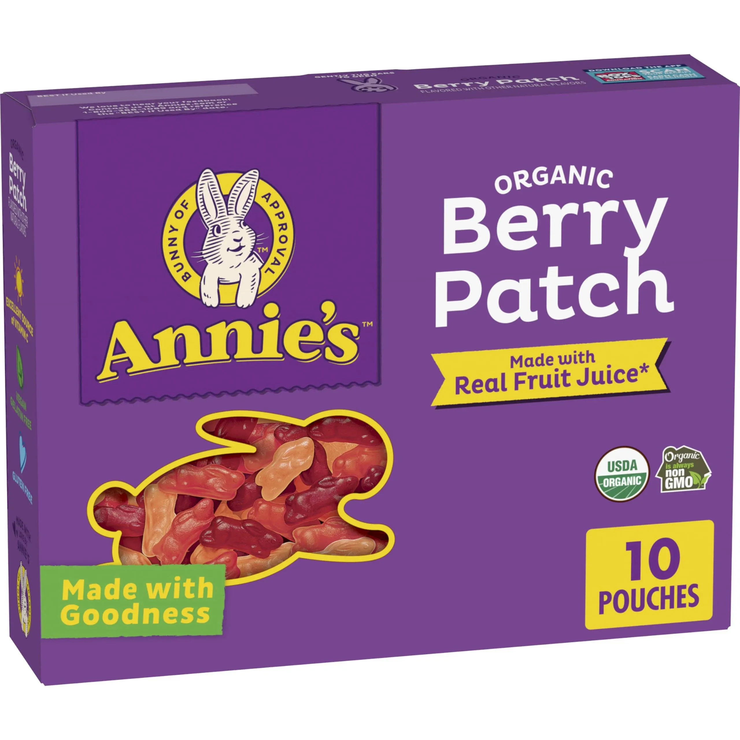 Annie's Organic Berry Patch Bunny Fruit Snacks