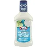 Kraft Creamy Cucumber Salad Dressing Bottle