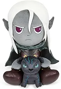 WizKids Dungeons & Dragons: Drizzt and Guenhwyvar 13" Plush by Kidrobot