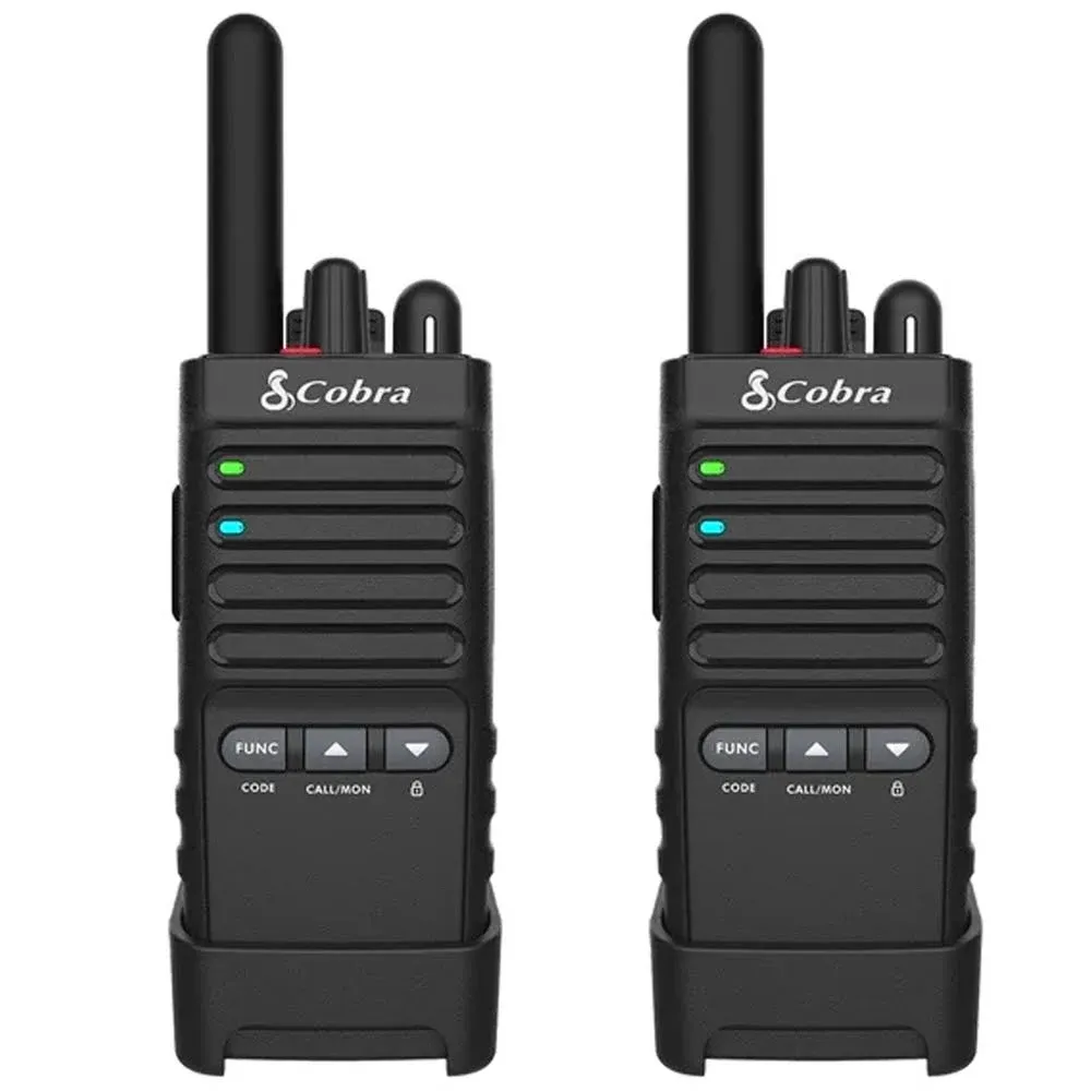 Cobra PX650 Pro Business 42-Mile-Range 2-Way Radios, 2 Pack