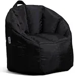 Milano Kid&#039;s Bean Bag Chair, Black Smartmax, Polyester Nylon Blend Black