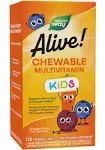 Nature's Way Alive! Children's Multi-Vitamin Chewable 120 Chews