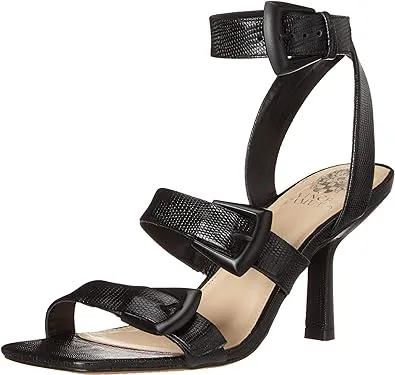 Vince Camuto Women's Jeminstie Buckle High Heel Sandal Heeled