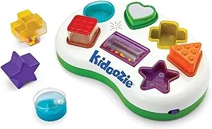 Kidoozie Lights ‘n Sounds Shape Sorter - Toddler Toy for Ages 9-24 Months - Helps Develop Hand-Eye Coordination and Problem Solving Skills!