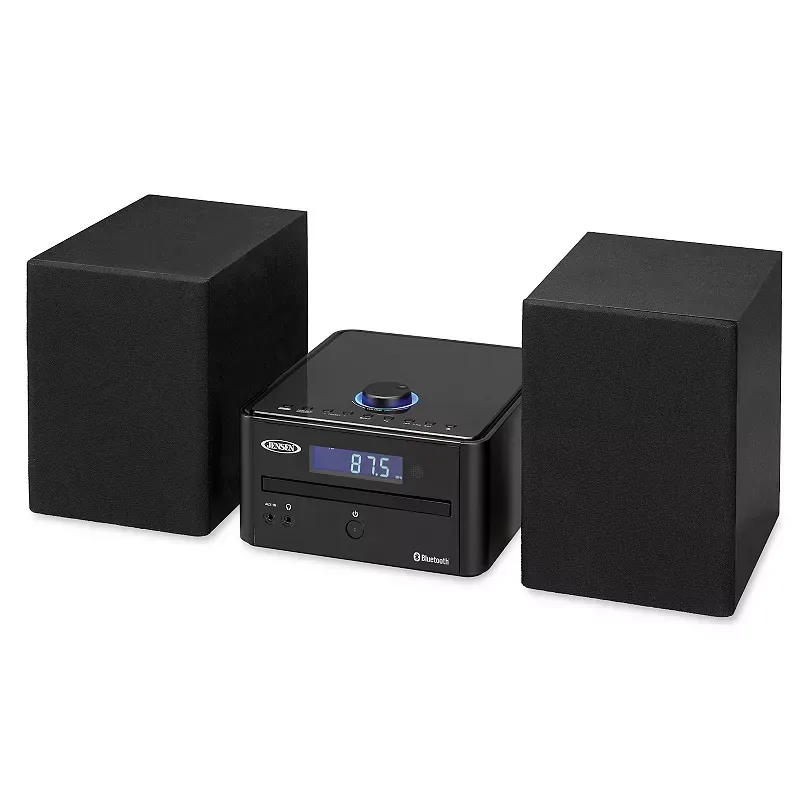 Jensen Bluetooth CD Music System, Black