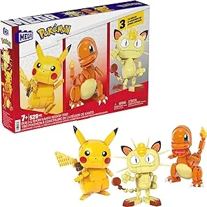 Mega Pokemon Building Kit Kanto Region Trio