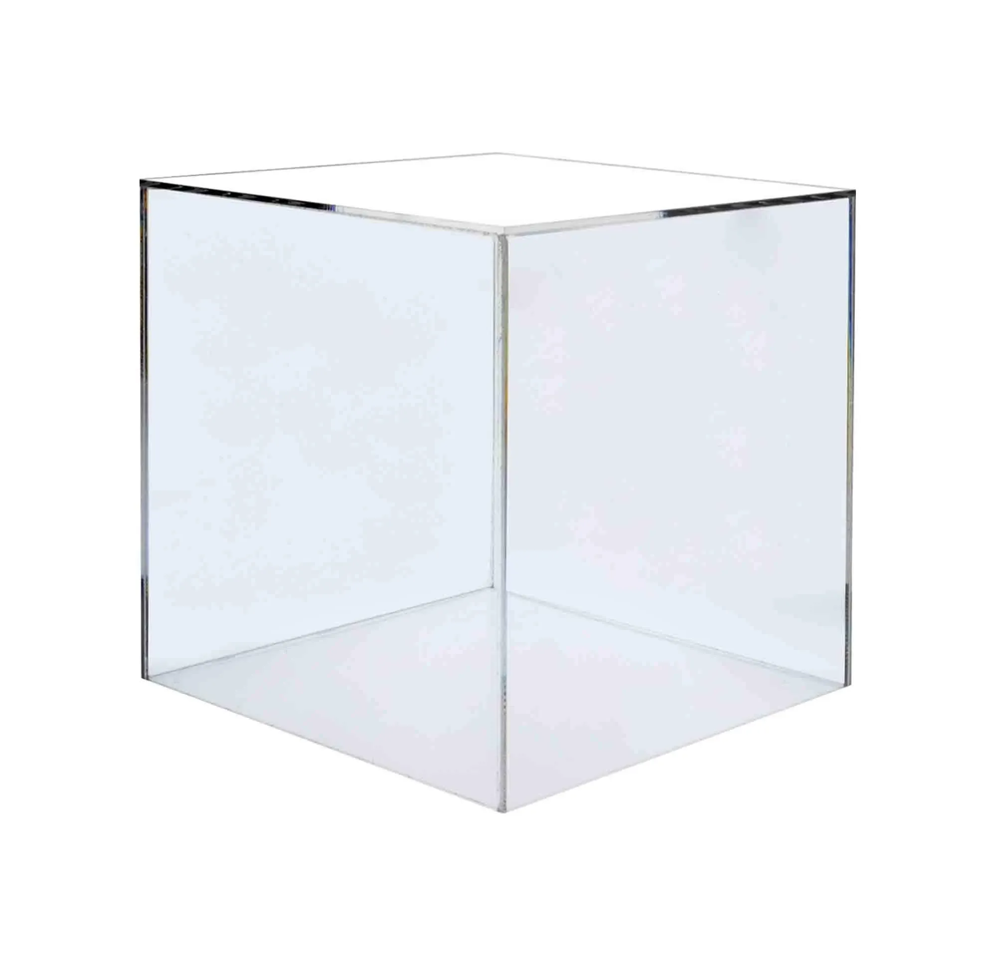 12" Square Acrylic Retail Display Box