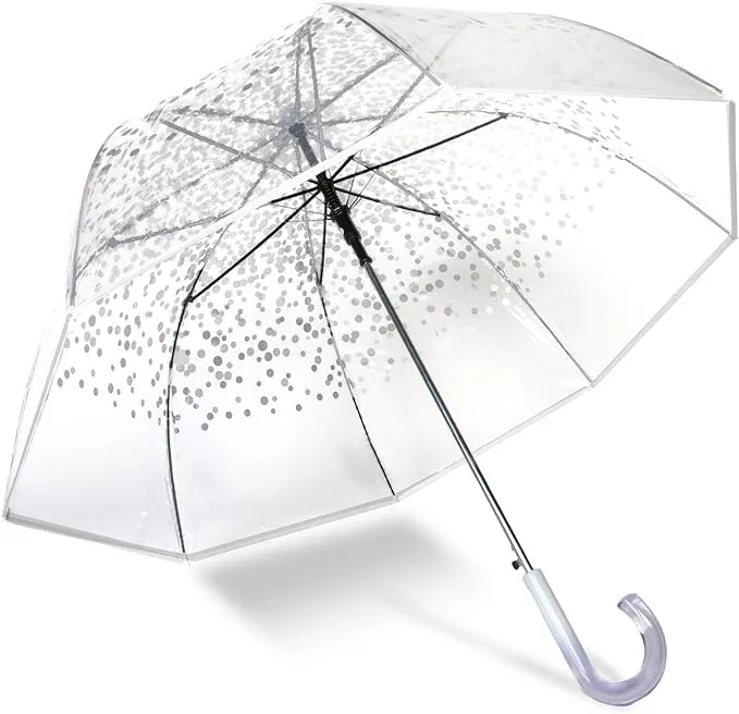 ShedRain Bubble Umbrella – See Through, Rain & Windproof Umbrella - Perfect for Weddings, Prom, Outdoor Events - Automatic Open