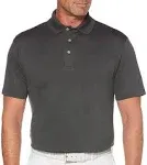 PGA TOUR Men&#039;s Airflux Solid Mesh Short Sleeve Golf Polo Shirt (Sizes S-4x)