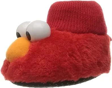 Sesame Street Elmo Toddler Puppet Slipper - Red