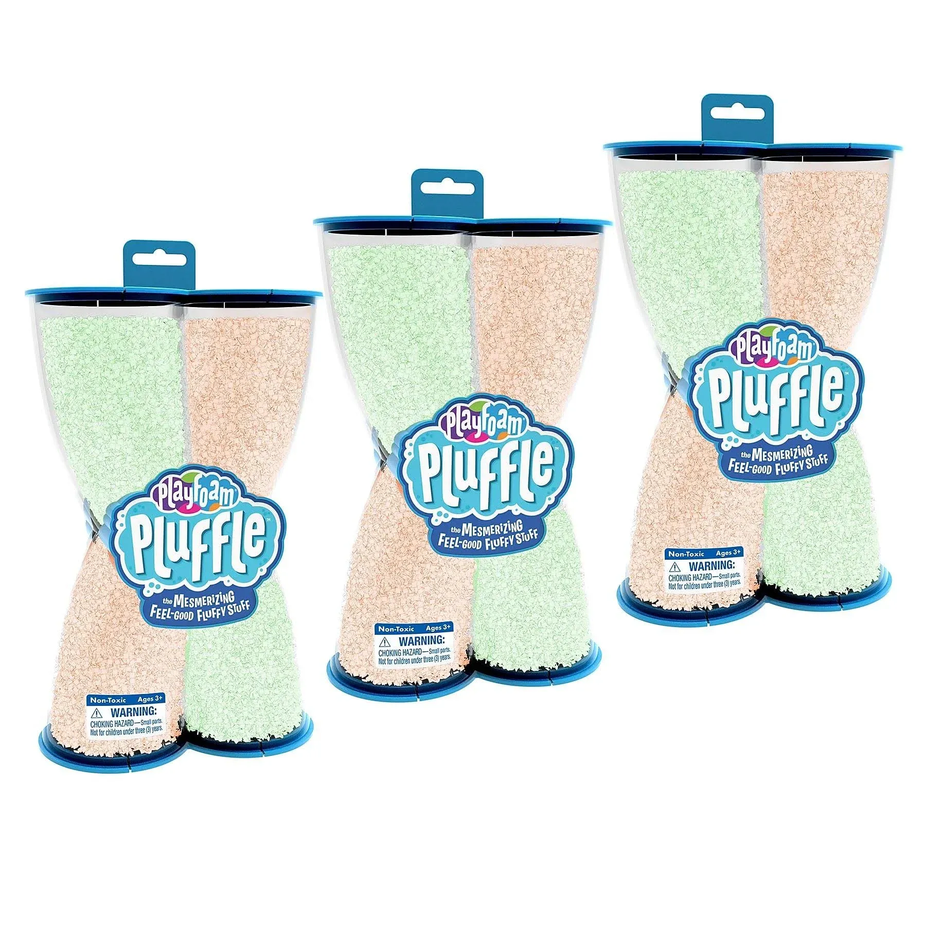 Educational Insights Playfoam Pluffle Twist Glow-in-The-Dark Perfect for Sensory Bins, Sensory Toys for Kids Ages 3+