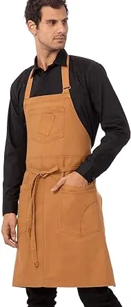 Chef Works Unisex Rockford Bib Apron