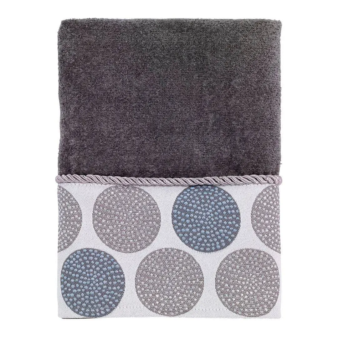 Avanti Dotted Circles Bath Towel