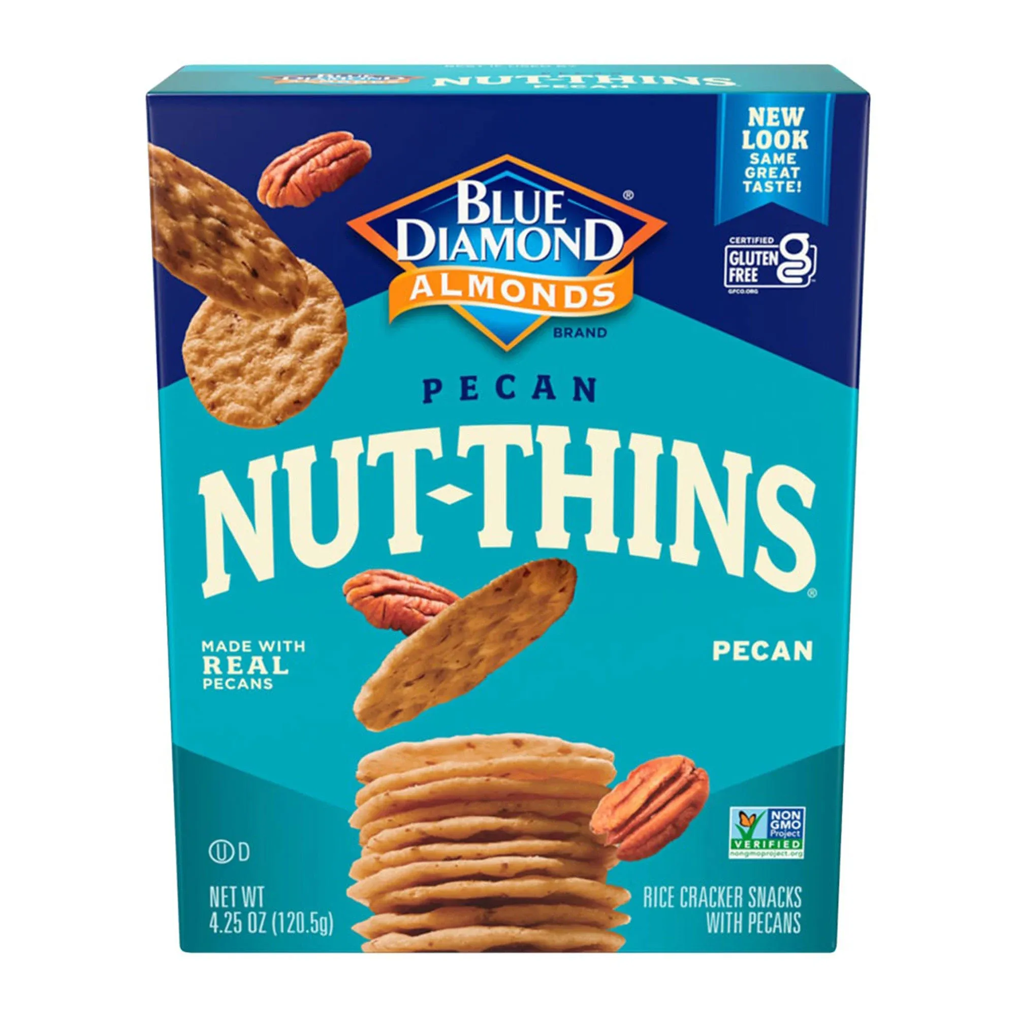 Blue Diamond Pecan Nut Thins - 4.25 oz.