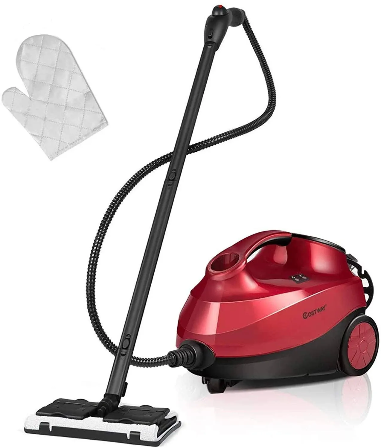 2000W Heavy Duty Steam Cleaner Mop Multi-Purpose W/19 Accessories 4.0 Bar 1.5L