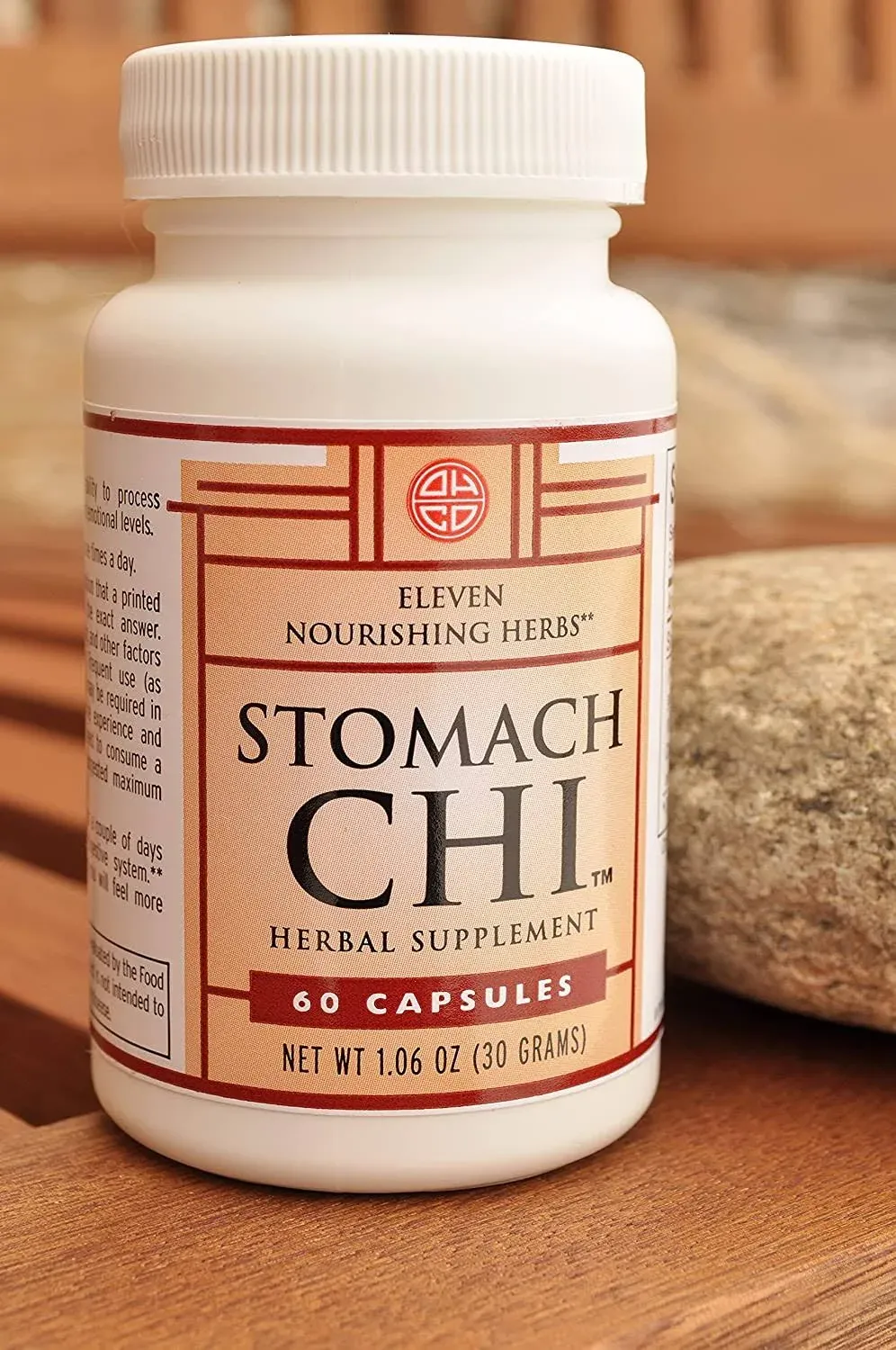 Stomach Chi - Chinese Herbal Supplement for Digestive Health - Strengthen & Restore Digestive System & Improve Function to Aid Stomach Relief - Natural Digestive Support - 120 Capsules