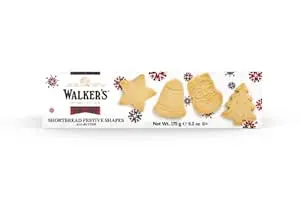 Walkers Festive Shapes Shortbread