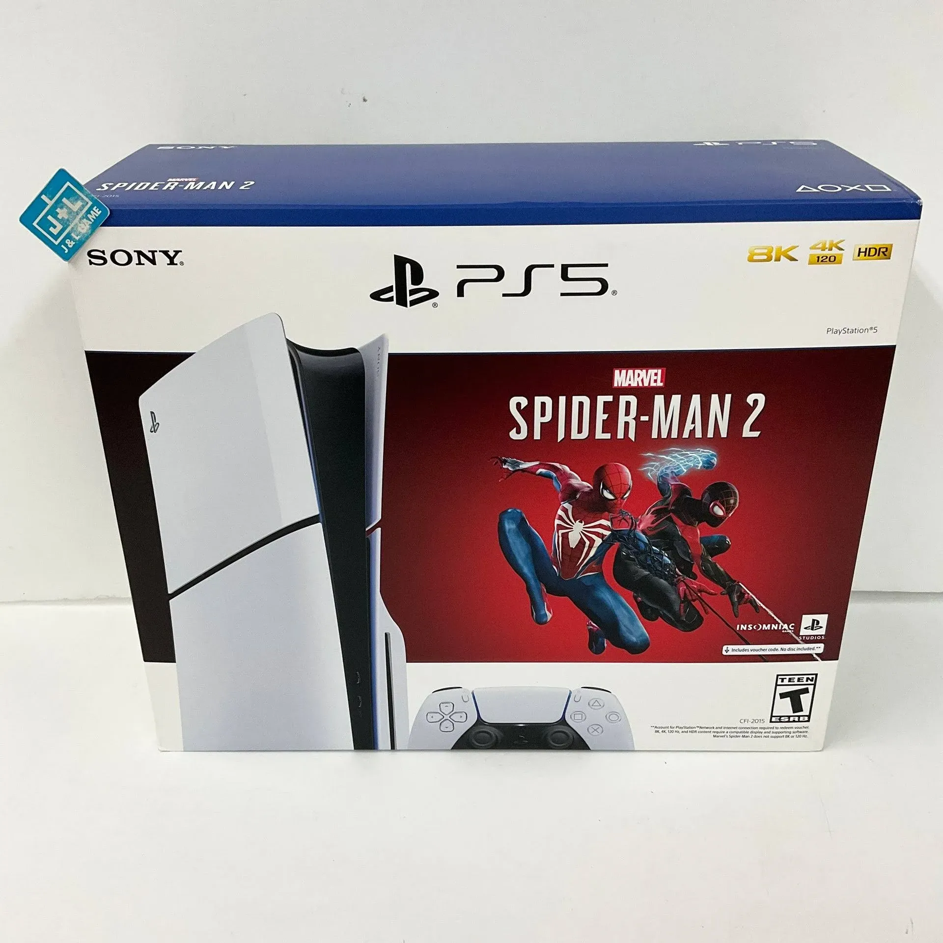 PlayStation 5 Console Marvel's Spider-Man 2 Bundle (Slim)