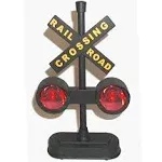 Hayes 15887 Railroad Train / Track Crossing Sign with Flashing Lights &amp; Sound